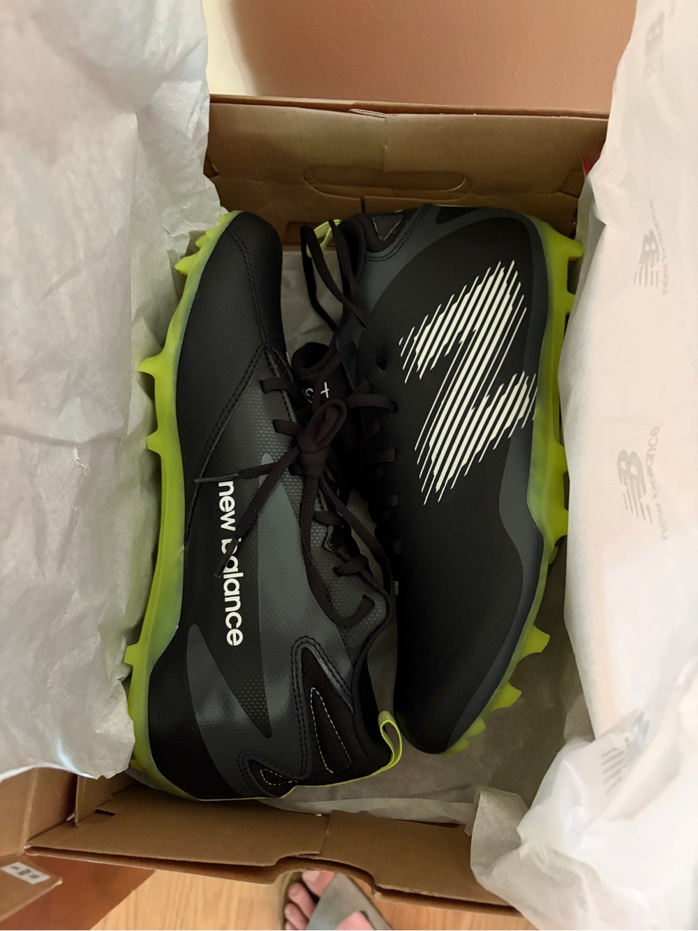 New Balance Men’s Rush MBK4 lacrosse cleats - size 11